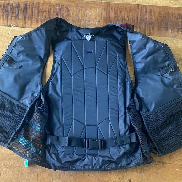 WhatVest Side-Hustle maroon/ teal S/M unisex - Picture 5 of 9